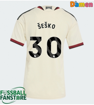 Manchester United Benjamin Sesko #30 Replik 3rd trikot Damen 2026-27 Kurzarm
